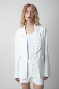 Zadig & Voltaire Date Strass Wings Blazer - Judo