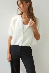 Best Selling: Emme Cardigan - Ivory - One Size