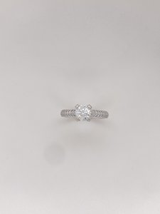 White Gold Diamond Ring - Global Diamonds
