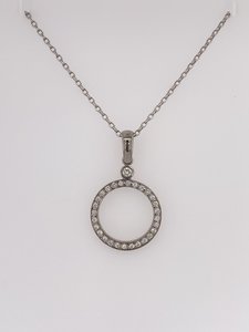 Circular Diamond Pendant - Global Diamonds