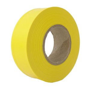 Yellow Plastic Style Flagging Tape - CLEARANCE - Clearance, Clinometers, Compass&hellip;