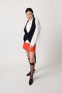 suiting: (PRE ORDER) Voltaire Waistcoat ~ Black