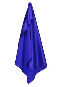 Fabric: Custom Fabric ~ Electric Blue Silk Satin