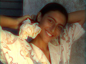 Sale 1: Scrunchie ~ Fleur de lis Lace