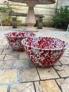 All: Speckle Enamel bowls
