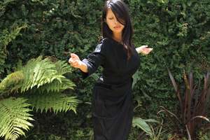 All: 1950's Taffeta dress