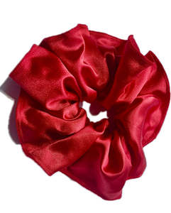 Scrunchies: Scrunchie ~ Red Satin