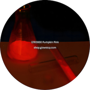 Other Colors: GTR3000 Pumpkin Pink Premium Grade Photoluminescent Pigments