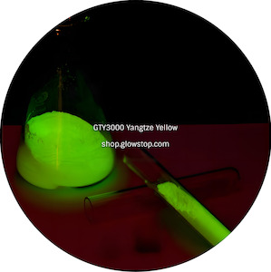 Other Colors: GTY3000 Yangtze Yellow Premium Grade Photoluminescent Pigments