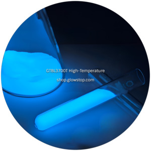 High Temperature: GTBL3700T Baltic Blue Premium Grade Photoluminescent Pigments - High-Temperature