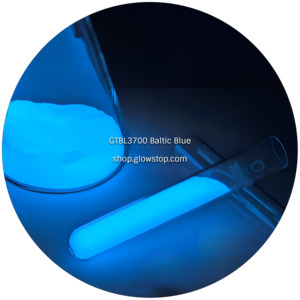 All Collections: GTBL3700 Baltic Blue Premium Grade Photoluminescent Pigments