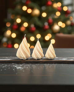 The Spiraling Pine Candle