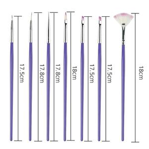 Nail Art: Nail Art Brush Set 7pcs