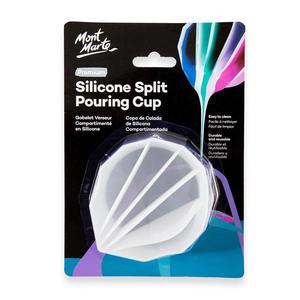 Acrylic Pouring Set: Silicone Split Pouring Cup Premium - Mont Marte