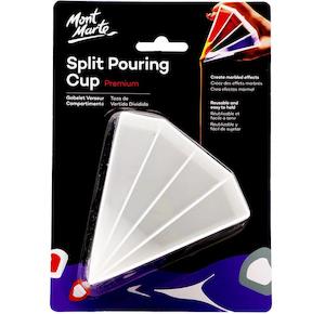 Acrylic Pouring Set: Split Pouring Cup Premium - Mont Marte