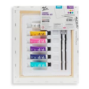 Canvas: Canvas Painting Set 9pc - Mermaid - Mont Marte