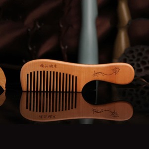 Hair Accessories: Wooden Comb - Natural Wood Comb