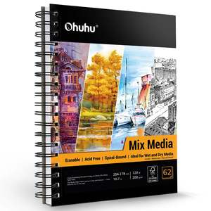 Art Supplies: Ohuhu Mix Media Pad 10x7.6 FSC Certified