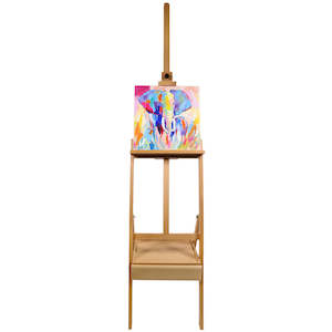Art And Craft: Box Floor Easel Beech Signature - Mont Marte