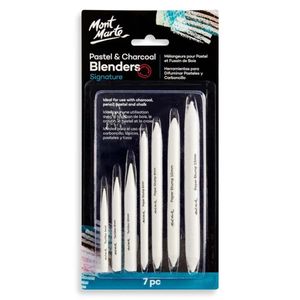 Art Supplies: Pastel & Charcoal Blenders Signature 7pc - Mont Marte