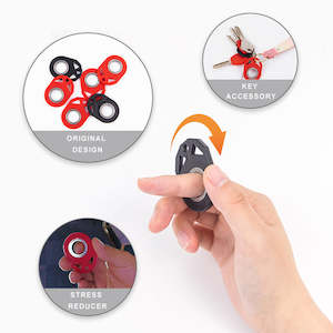 Jewelry Watches: Creative Fidget Spinner Toy Keychain Hand Spinner Anti-Anxiety Toy Relieves Stress Finger Spinner Keychain Bottle Opener Kids Toy