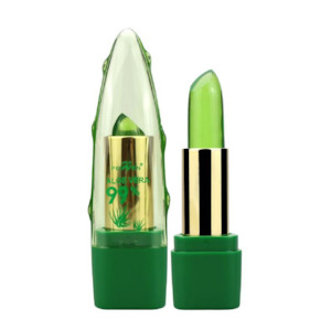 Health Beauty Hair: Aloe Vera Gel Color Changing Lipstick Gloss Moisturizer Anti-drying Desalination Fine-grain Lip Blam Care