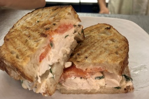 Poached Chicken Sandwich