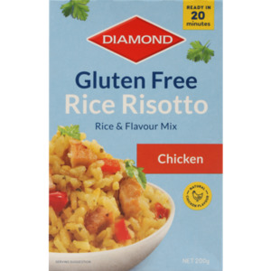 Products: Diamond Chicken Rice Risotto 200g - The Gluten Free Goods