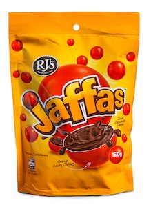 RJ's Jaffas-150g - best before date 10 March 2026 - The Gluten Free Goods