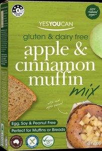 Yes You Can Apple and Cinnamon Muffin Mix - The Gluten Free Goods