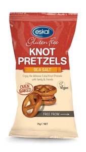 Eskal Gluten Free Pretzels - 75gm - The Gluten Free Goods