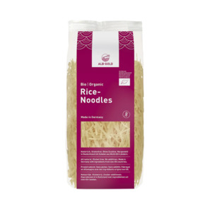Pasta Rice Noodles: Alb-Gold Organic Rice Noodles 250g