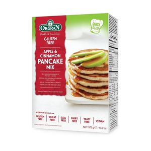 Orgran Apple & Cinnamon Pancake Mix 175g