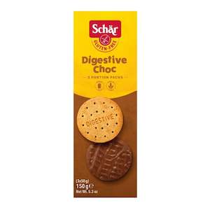 Schar Digestive Choc Biscuits  - Bulk Buy Discount Available
