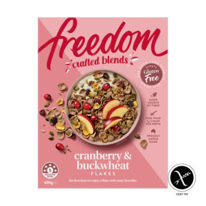Breakfast: Freedom Crafted Blends Cranberry & Buckwheat
