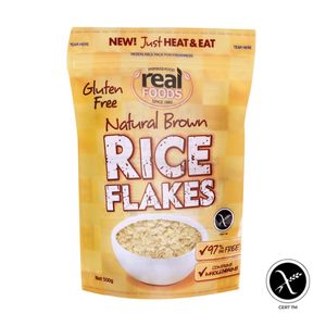 Real Foods Brown Rice Flakes