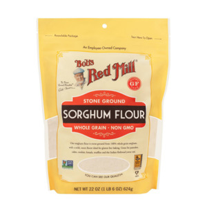 Bob's Red Mill Gluten Free Sweet White Sorghum Flour 624g - Bulk Buy Discount Available