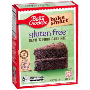 Betty Crocker Bake Smart Devil's Food Cake Mix Gluten Free 540g