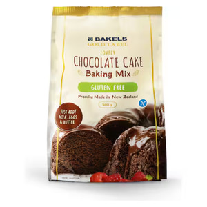 Baking Ready Mixes: Bakels Gluten Free Moist Chocolate Cake Mix