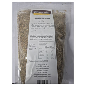 Baking Ready Mixes: Phoenix Bakery Stuffing Mix 400g