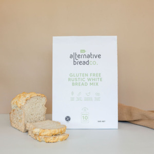 Bread Buns Wraps: Alternative Bread Co Gluten Free Rustic White Bread Mix