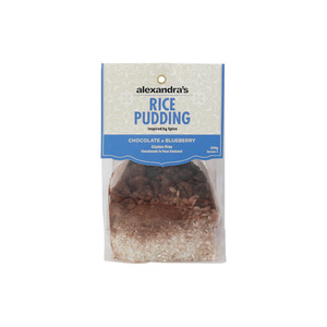 Quick Meals: Alexandra's Ready Meals - Chocolate & Blueberry Rice Pudding 230g