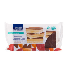 Pavillion Choc Caramel Slice 330g