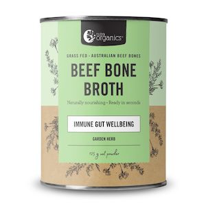 Health Personal: Nutraorganics Beef Broth Garden Herb