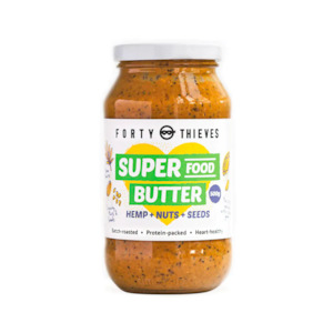 Jams Spreads: Forty Thieves Superfood Butter - Hemp, Nuts & Seeds