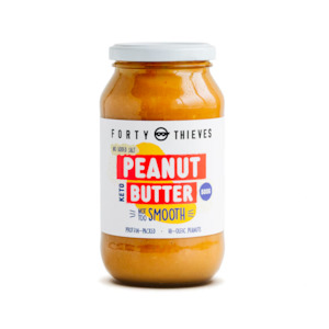 Jams Spreads: Forty Thieves Peanut Butter Smooth - BBD 27/2/25