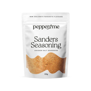 Keto: Pepper & Me Sanders Seasoning 130g - Bulk Buy Available