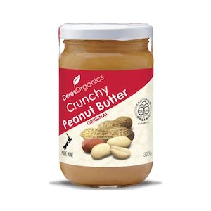 Jams Spreads: Ceres Organics Crunchy Peanut Butter - BBD 30 Sept