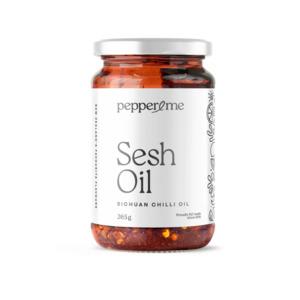 Keto: Pepper & Me Sesh Oil - Sichuan Chilli Oil 265g - Bulk Buy Available