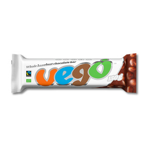 Vego Whole Hazelnut Chocolate Bar 150g - SHORT DATED 1/7